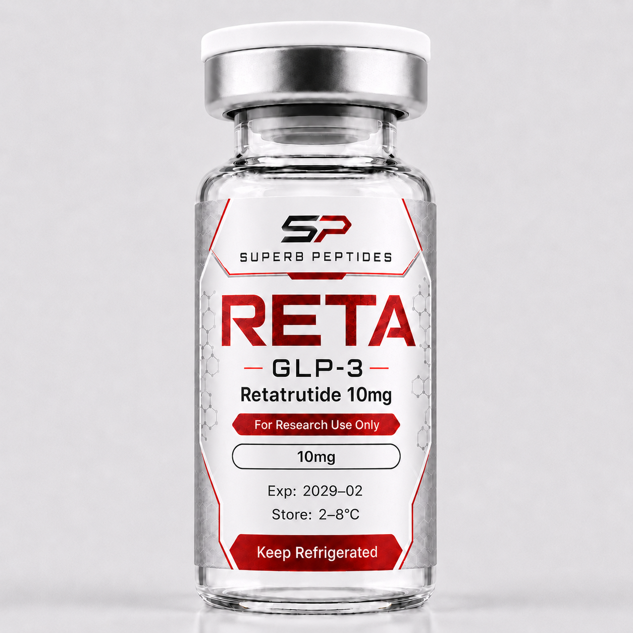 Retatrutide 10 mg / vial