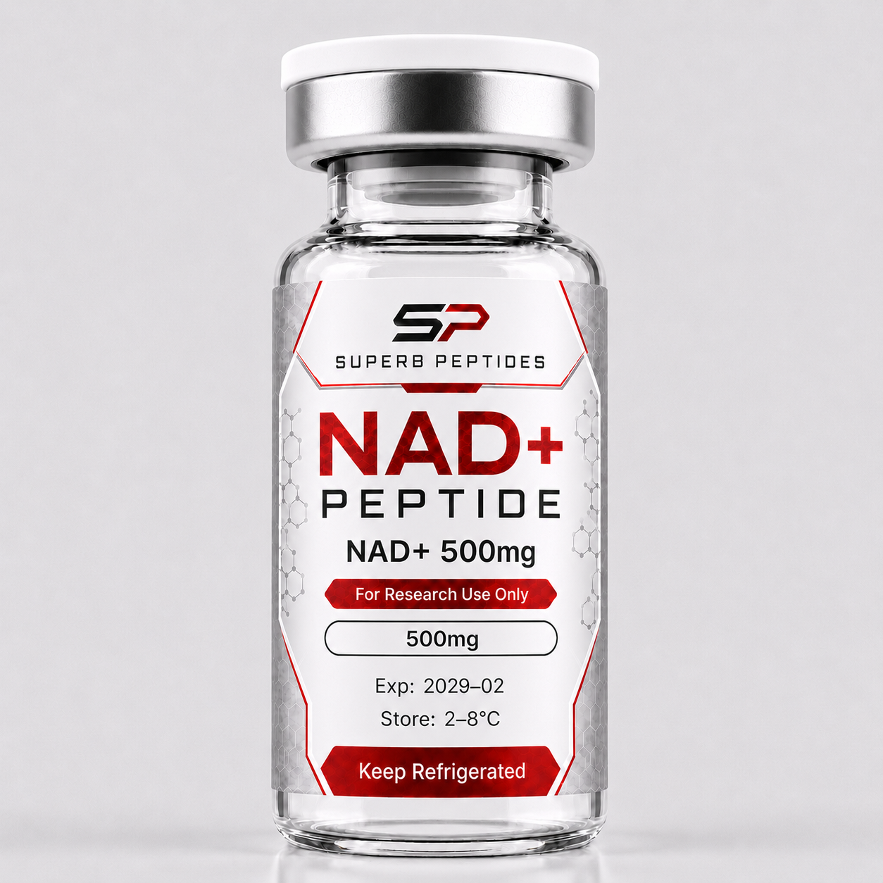 NAD+ research vial